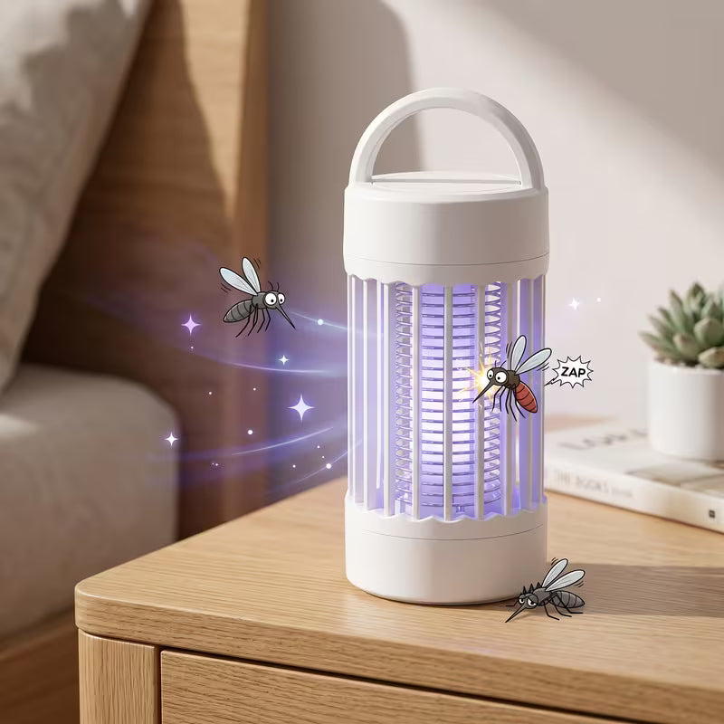 Mini Plug-In UV Mosquito Killer Lamp – Silent Indoor Bug Zapper ⭐⭐⭐⭐⭐