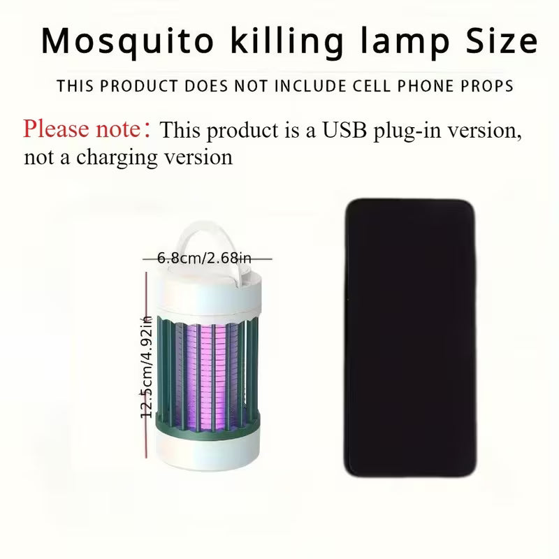 Mini Plug-In UV Mosquito Killer Lamp – Silent Indoor Bug Zapper ⭐⭐⭐⭐⭐