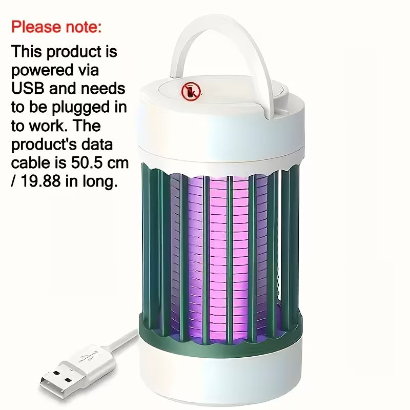 Mini Plug-In UV Mosquito Killer Lamp – Silent Indoor Bug Zapper ⭐⭐⭐⭐⭐