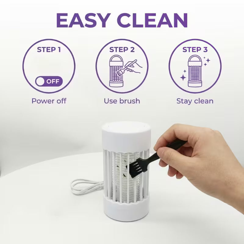 Mini Plug-In UV Mosquito Killer Lamp – Silent Indoor Bug Zapper ⭐⭐⭐⭐⭐