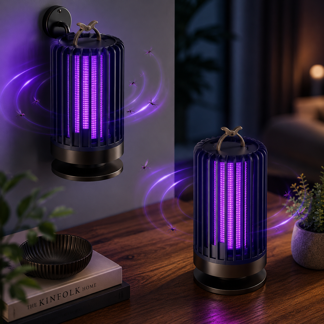 UV Mosquito Killer Lamp – Silent Indoor Bug Zapper ⭐⭐⭐⭐⭐